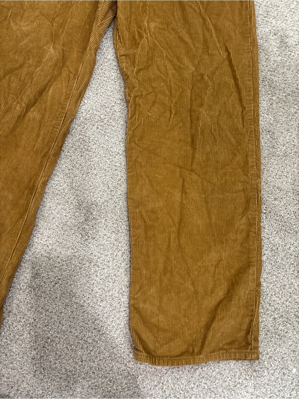 Levi's ‘94 Baggy Corduroy Pants Women's Size 28 Brown Cotton High Rise Straight - Picture 11 of 11